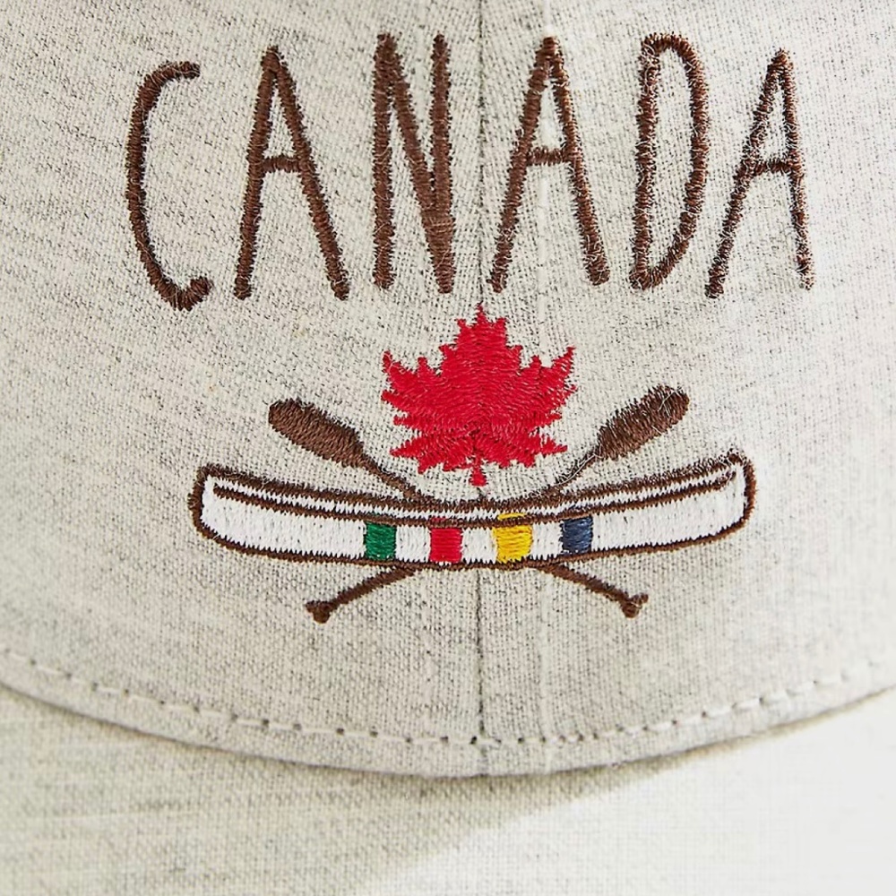 LAST ONE - HBC Stripes Canada Canoe Multistripe Baseball Cap